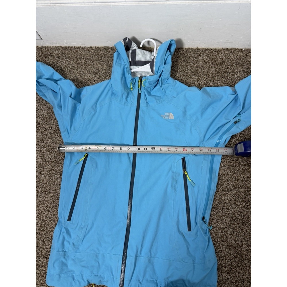The North Face Summit Series Gore-Tex Zip Up Hooded Jacket Women's M Blue - Picture 12 of 13